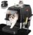 Extra Large Stainless Steel Litter Box with Lid, High Sided Enclosed Metal Cat Litter Pan, Dog Proof Front Entry Top Exit, Odor Control Easy Clean Leak Proof, Includes Mat, Scoop & Step, Black