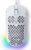 TMKB Falcon M1SE Ultralight Honeycomb Gaming Mouse, High-Precision 12800DPI Optical Sensor, 6 Programmable Buttons, Customizable RGB, Drag-Free Paracord, Ergonomic, Wired – Matte White