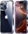Mkeke for iPhone 16 Pro Max Case Clear [Not-Yellowing] [Military-Grade Drop Protection] Shockproof Protective Clear iPhone 16 Pro Max Case Phone Bumper case for Apple 6.9 inch 2024