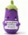 Funny Crochet Eggplant Birthday Gag Gift for Best Friend, Handmade Novelty Plush with Witty Card, Funny Gifts for Women, BFF, Sister, White Elephant & Stocking Stuffer Idea