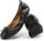 DREAM PAIRS Women’s Flats, Foldable Ballet Flats for Women, Bowknot Round Toe Comfort Light Weight Slip-On Dress Shoes