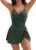 Blooming Jelly Womens One Piece Swimsuit Tummy Control Bathing Suit Gold Metal Tie Knot 2026 Swim Dress