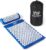Black Mountain Products Acupressure Mat with Pillow & Carrying Bag – Acupressure Mat for Trigger Point Massage Therapy, Blue