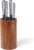 Hampton Forge 897546 Keen 5-Piece Acacia Bristle Block Cutlery Set by Tomodachi