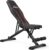 FLYBIRD Adjustable Bench,Utility Weight Bench for Full Body Workout- Multi-Purpose Foldable Incline Bench (Black)