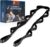 Pure PT Stretching Strap with 10 Loops – Non-Elastic – Physical Therapist-Approved Stretch strap for Stretching, Yoga, Injury Recovery & Flexibility | Premium Yoga Strap – Expert Workouts Included