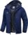 WULFUL Men’s Ski Jackets Warm Winter Snow Windbreaker Resistant Snowboard Fleece Coat Mountain Waterproof Parka with Hood