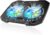 LIANGSTAR Laptop Cooling Pad, Gaming Laptop Cooler with 2 Quiet Big Fans, RGB 7 Color Light Change, Portable USB Laptop Stand 11 to 15.6 Inch, Slim and Easy Carry Working Study Outdoor Travel