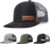Custom Hats for Men Women Personalized Baseball Caps Leather Patch Trucker Hat for Adult Adjustable Custom Hats