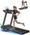 Treadmill with 15% Incline, 3-in-1 Portable Treadmills for Home and Office, Foldable Treadmill with Handles, 3.0HP Quiet Brushless Walking Pad Treadmill with Triple Display,300 LBS Weight Capacity