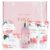 BODY & EARTH Spa Gift Set for Women – Luxurious 5 Pcs Bath and Body Box, Rose Scent, Includes Body Wash, Body Butter, Body Lotion and More, Birthday Mothers Day Gifts for Mom Self Care Kit for Her