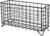 Rabbit Hay Feeder with Iron Frame, Convenient Hay Holder for Small Animals, Sturdy Metal Feeder for Bunny and Guinea Pig Cage Accessory