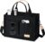 Canvas Tote Bag for Women Crossbody Work Purse with Pockets Top Handle Handbag Satchel Bags for Travel Nurse Teacher