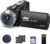 Camcorder Video Camera 4K Digital Camera for Vlogging 42MP 3” 270° Rotation Screen 18X Digital Zoom Cam Corder for YouTube with 2 Batteries, 32GB SD Card, Remote Control