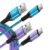 C Charger Cord Fast Charging USB Type C Cable Android Charger Cables 6FT 2Pack for Samsung Galaxy S26 S25 S24 S23 S22 S21 S20 Ultra S20+ Note 20 10 S10 S9 Plus A12 A11 A52 Google Pixel 6 5 4 4a 3a XL