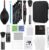 14-in-1 Camera Lens Cleaning Kit – Mirrorless & DSLR Sensor Cleaning Kit for Canon, Sony, Nikon Including Lens Blower, Detergent, Swabs, Cloth, Pen, Brush