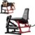 Mikolo Leg Extension and Curl Machine, Adjustable Leg Curl Machine, Seated Leg Extension and Lying Curl Machine for Home Gym, Leg Workout Equipment with Cable System