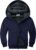 SWISSWELL Unisex Boys Girls Fleece Hoodie Sherpa Lined Jacket Zip Up Hooded Sweatshirt Winter Outerwear for Kids