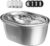 PETLIBRO Stainless Steel Cat Water Fountain, 101oz/3L Pet Water Fountain for Cats Inside, Food-Grade Dog Water Fountain, Automatic Cat Water Dispenser