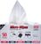 Eurow 200GSM Microfiber Cleaning and Drying Cloths with Dispenser Box, Reusable, Streak-Free, Scratch-Free, Ultra Absorbent, Edgeless for All Surface Types, 12x12in, 50-Pack, White