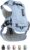 2026 New Edition, Fei & Eve MagEase Dog Harness – 3-Second Magnetic Buckles | 3-Point No-Pull Control | Heavy-Duty 900D Nylon | Dual Safety Handles | Breathable Mesh | Adjustable Fit | Medium, Blue