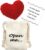 Pocket Hug Gift I Love You Gifts for Him for Her Crochet Heart Missing You Gift (Heart)