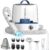 oneisall Cordless Dog Grooming Vacuum Kit, Dog Grooming Kit with 5100mAh & 11-in-1 Pet Tools, 3L Dust Cup, Low Noise for Shedding & Grooming and Suitable for Home/Car Cleaning,Comfy L1