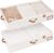 StorageWorks Large Under Bed Storage Containers with Handles and Label Holder, 2 Pack Ultra-thick Fabric Underbed Bins, Closet Organizer for Clothes, Blankets, Sweater