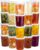 Dipoo 40 Sets (80-Piece) Deli Containers with Lids 32 oz, Leak-Proof & BPA Free Airtight Takeout Plastic Food Storage Containers for Soup, Freezer/Microwave/Dishwasher Safe
