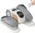 MERACH Under Desk Elliptical Machine, Leg Exerciser While Sitting for Seniors with Remote Control & 12-Speeds, Quiet Portable Electric Seated Pedal Exerciser Machine for Home Office