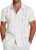 COOFANDY Men’s Cuban Guayabera Shirt Short Sleeve Button Down Shirts Casual Summer Beach Linen Shirts