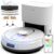 Robot Vacuum and Mop, 6000Pa Robotic Vacuum with Mapping, Self-Emptying Station for 90 Days Hands-Free Cleaning, LiDAR Navigation, No-Go Zones, Wi-Fi/App/Alexa Voice Control, for Carpets Hard Floors