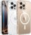 FNTCASE for iPhone 16 Pro-Max Case: Clear Magnetic Phone Cases with Screen Protector Compatible with Magsafe Slim Anti Yellowing Rugged Shockproof Protective Transparent Cell Cover (A-Clear)