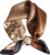 Aufeel 100% Real Mulberry Silk Women Small Square Neck Scarfs 21″ Lightweight Headscarf Printed Neckerchief Gift Packed