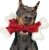Kseroo Indestructible Dog Toys for Aggressive Chewers: Beef Flavored Hard Nylon Bone Chew Toys, Tough Dog Chew Toys for Large Dogs, Dog Toys to Keep Them Busy for Medium Large Breed (20-80 lbs), Red
