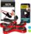 Stretching Strap with Loops – Non Elastic Stretch Band for Physical Therapy, Yoga Strap for Stretching Equipment, Stretch Bands for Exercise and Flexibility – Fascia, Hamstring & Leg Stretcher Belt