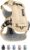 2026 New Edition, Fei & Eve MagEase Dog Harness – 3-Second Magnetic Buckles | 3-Point No-Pull Control | Heavy-Duty 900D Nylon | Dual Safety Handles | Breathable Mesh | Adjustable Fit, Large, Champagne