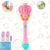 Bubble Wand for Kids Princess Heart Bubble Machine Blower Maker Wand with Light Easter Christmas Basket Stocking Stuffers Outdoor Toys Gifts for 3 4 5 6 7 8 Years Old Toddlers Little Girls