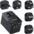 LENCENT 28W Universal Travel Adapter Kit, International Adaptor with 3 USB C 2 USB A, Worldwide Charger for Europe UK Maldives Sri Lanka India Nepal Ghana Zimbabwe Tanzania Nigeria (Type D/G/C/I/A)