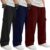 3 Pack Boys’ Sweatpants Wide Leg Baggy Cargo Pants with 4 Pockets Kids Elastic Waist Straight Loose Joggers