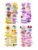 56PCS Toddler Hair Accessories Set: Colorful Rainbow Barrettes, Pins, Candy Fruits, Butterflies for Kids’ Stylish Hairstyles