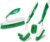 Libman Heavy Duty Scrub Brush Kit | Cleaning Brushes for Household Use | Tub Scrubber | Easy Grip Scrub Brush | Big Job Kitchen Brush | Dual Sided Tile & Grout Brush | 3 Different Brushes Included