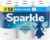 Sparkle Pick-A-Size Paper Towels, 6 Double Rolls (660 Sheets Total) – Strong 2-Ply Towels for Kitchen Cleanup and Everyday Messes