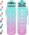 Enerbone 32 oz Drinking Water Bottle with Times to Drink and Straw, Motivational with Carrying Strap, Leakproof BPA & Toxic Free, Ensure You Drink Enough Water for Fitness Gym Outdoor