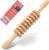 Xokocli Wood Cellulite Massage Roller Wood Therapy Massage Tools Body Roller Fascia Blaster Lymphatic Drainage Massager for Legs Thighs Muscle Pain Relief(White (White 9-Wheel)