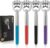 (4-Pack) Extendable Back Scratchers – Metal Claws with Telescopic Rubber Handles – Stocking Stuffers for Men, Women, Kids – Christmas Gift