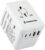Universal International Plug Travel Adapter, 6 in 1 Wall Charger with 3 Type-C 5.8A 29W PD Fast Charging & 2 USB-A 5.8A & Multi AC Outlet Adaptor for USA EU UK AUS 200+ Countries