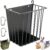 LUAVIARU Upgrades Rabbit Hay Feeder – Guinea Pig Hay Feeder – Metal Frame Hay Rack with Adjustable Hook – Less Wasted – for Guinea Pigs – Chinchilla Bunny Cage Accessories – Bunny Feeder