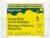Amazon Basics Heavy Duty Scrub Sponges, Dual-Sided Design, Yellow/Green, 6-Pack, Packaging may vary