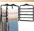Closet Organizers and Storage,3 Pack Organization and Storage Pants-Hangers-Space-Saving,Velvet Hanger for Dorm Room for College Students Girls Boys Guys Hanging Jean Scarf